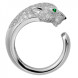 Кольцо Panthere de Cartier, белое золото, бриллианты