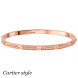 Браслет Cartier Love, рожеве золото, діаманти