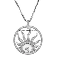 Chopard Happy Diamonds Sun 3 Floating Diamonds Set White 51
