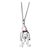 Chopard Happy Diamonds New Clown 18K White Gold Pendant Necklace Chopard Happy Diamonds New Clown 18K White Gold Pendant Necklace