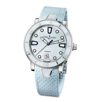 Ulysse Nardin 시계 Lady Diver (Steel / Blue / Rubber)