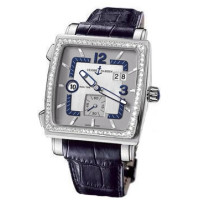 Ulysse Nardin watches Quadrato Dual Time Stainless Steel