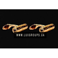 Запонки Carrera y Carrera Y 18K Yellow Gold Cylindrical Cufflinks with Blue Sapphires Запонки Carrera y Carrera Y 18K Yellow Gold Cylindrical Cufflinks with Blue Sapphires