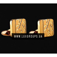 Запонки Carrera y Carrera Y 18K Yellow Gold Squared Cufflinks Запонки Carrera y Carrera Y 18K Yellow Gold Squared Cufflinks