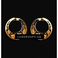 Серьги Carrera y Carrera Taj Mahal 18K Yellow Gold Earrings Серьги Carrera y Carrera Taj Mahal 18K Yellow Gold Earrings