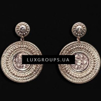 Сережки Carrera y Carrera Ruedo 18K White Gold Earrings with Diamonds