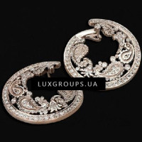 Серьги Carrera y Carrera Aqua 18K White Gold Earrings with Diamonds