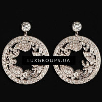 Сережки Carrera y Carrera Aqua 18K White Gold Chandelier Earrings with Diamonds