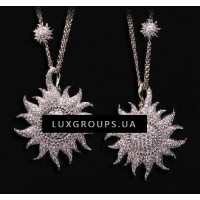 Кольє Carrera y Carrera AVA 18K White Gold Reversible Pendant with Diamonds Кольє Carrera y Carrera AVA 18K White Gold Reversible Pendant with Diamonds