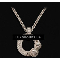 Підвіска Carrera y Carrera Pasodable 18K White Gold Necklace with Diamonds