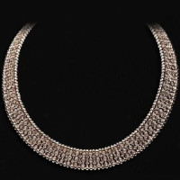 Колье Carrera y Carrera Mosaico 18K White Gold Necklace with Diamonds