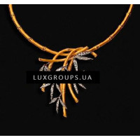 Кольє Carrera y Carrera Bambu 18K Yellow and White Gold Necklace with Diamonds