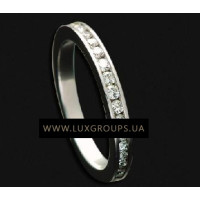 Обручка Carrera y Carrera Mi Princesa з білого золота 18 карат з діамантами