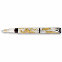Автоматична ручка Montegrappa Animalia Limited Edition - Sterling Silver Fountain Pen