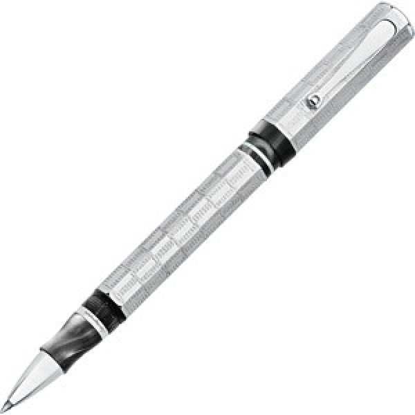 Ручка-роллер Montegrappa Privilege Deco Large Silver Roller Ball Pen