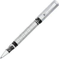 Ручка-роллер Montegrappa Privilege Deco Small Silver Roller Ball Pen