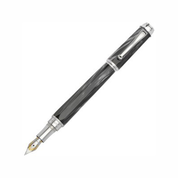 Автоматическая ручка Montegrappa Emblema Pearl Grey Fountain Pen Medium Point