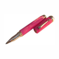 Кулькова ручка Montegrappa Micra Pink Marble Rollerball Pen