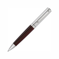 Кулькова ручка Montegrappa Espressione Duetto Brown & Silver Ball Point Pen
