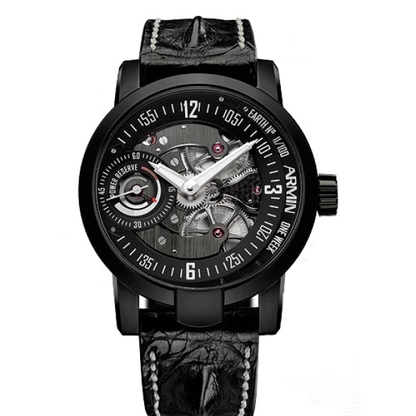 One Week Earth Stainless steel PVD-coated black Limited Edition 100
