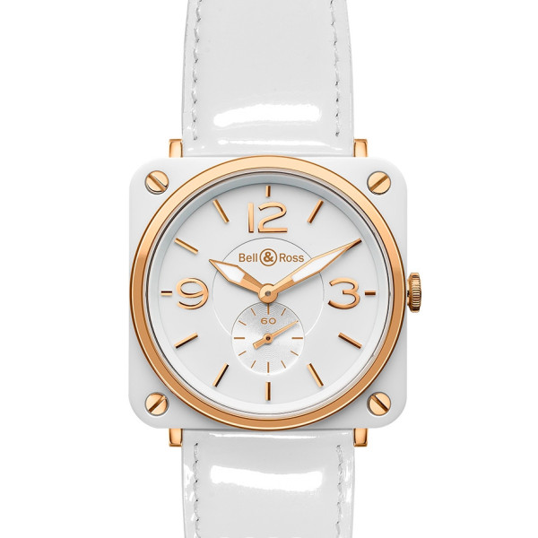 Bell &amp; Ross watches BR-S CERAMIC WHITE DIAL &amp; GOLD