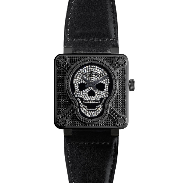 Bell & Ross watches Bell & Ross BR01 Airborne ONE «Diamond Skulls» New limited edition! ~ DCDMRKR ~!