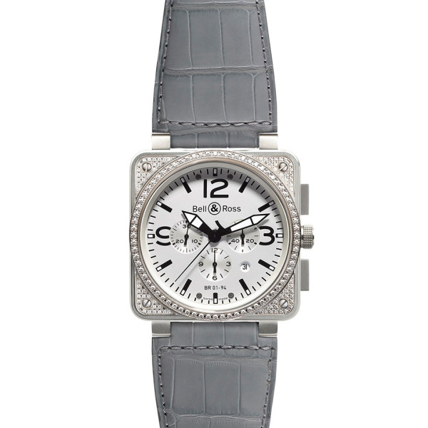 Bell &amp; Ross watches BR 01-94 TOP DIAMOND WHITE DIAL
