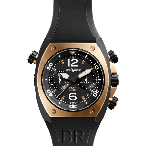 Bell & Ross watches BR 02 PINK GOLD