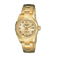 Rolex Oyster Perpetual Lady-Datejust Gold President Yellow Gold