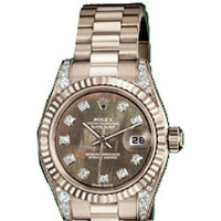 Rolex Oyster Perpetual Lady-Datejust President White Gold