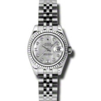 Rolex Datejust Lady 26 mm - Steel Fluted Bezel - Jublilee Bracelet