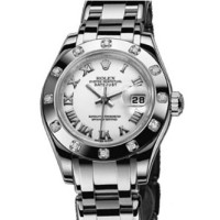 Rolex Oyster Lady Pearlmaster  White