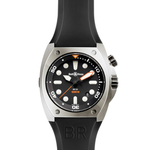 Bell & Ross watches BR 02 PRO DIAL STEEL