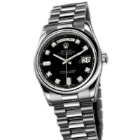 Rolex Day-Date 36mm White Gold - Domed Bezel - President