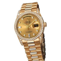 Rolex Day-Date President Yellow Gold - Diamond Bezel Rolex Day-Date President Yellow Gold - Diamond Bezel