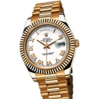 Rolex Day-Date II 41mm Yellow Gold White