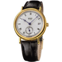 Breguet Classique Automatic (YG/Silver/Leather)