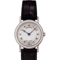 Breguet Classique Manual Ladies (WG / Diamonds / Leather)