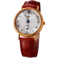 Breguet Classique Automatic Perpetual Calendar (YG/Silver/Leather)