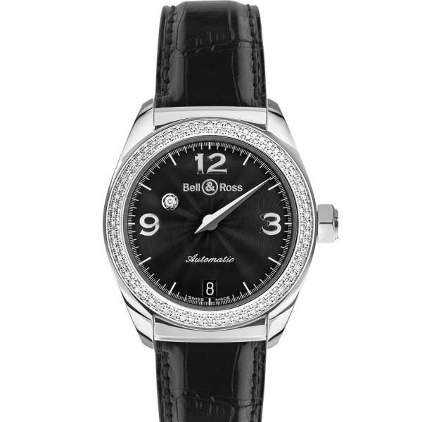 Bell &amp; Ross watches MYSTERY DIAMOND BLACK 2 ROWS