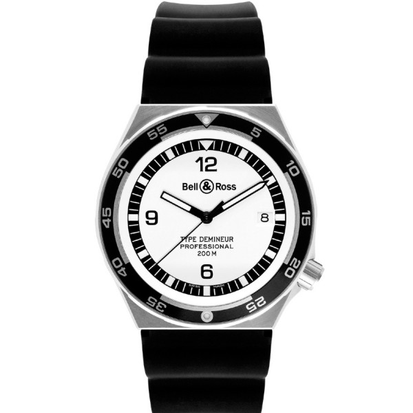 Bell &amp; Ross watches TYPE DEMINEUR WHITE