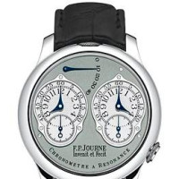 F.P.Journe Chronometre a Resonance (Pt / Grey / Leather)