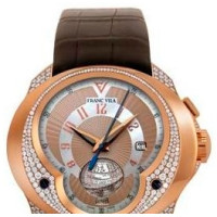 Franc Vila FVa5 Universal Timezone GMT Quantieme Automatique Haute Joaillerie
