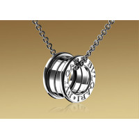 Кулон на ланцюжку Bulgari B.Zero1, біле золото Кулон на ланцюжку Bulgari B.Zero1, біле золото