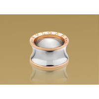 Кольцо Bulgari B.Zero1 Anish Kapoor, розовое золото, сталь