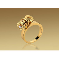 Кільце Bulgari B.Zero1, жовте золото, діамант