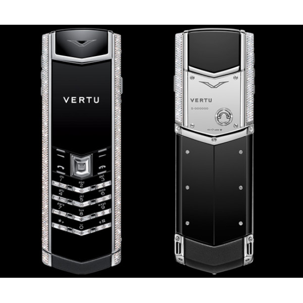 Vertu Signature S Design White Gold Full Diamond