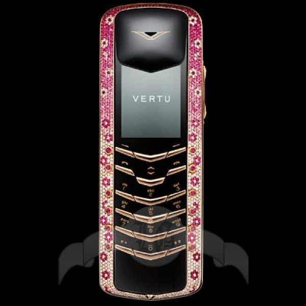 Vertu Signature Coloured Diamonds Розовое золото, розовые бриллианты