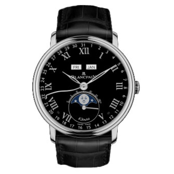 Blancpain Watch Moon Phase Complete Calendar `8 Jours` Limited Edition 75