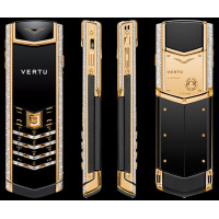 Vertu Signature S Design Yellow Gold Full Diamond